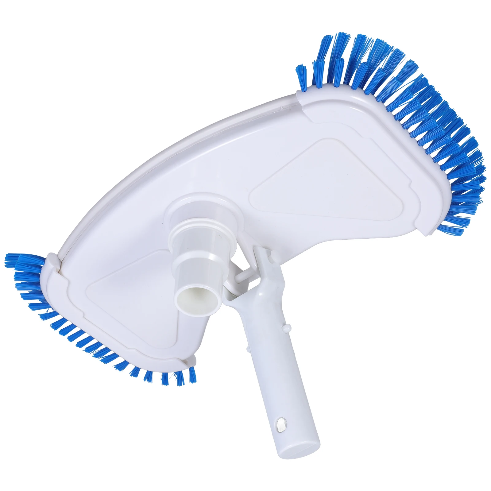 

14 Inch White Pool Vacuum Head with Side Brushes for Swimming Pool Cleaning Tools Supplies Skimmer Accessories