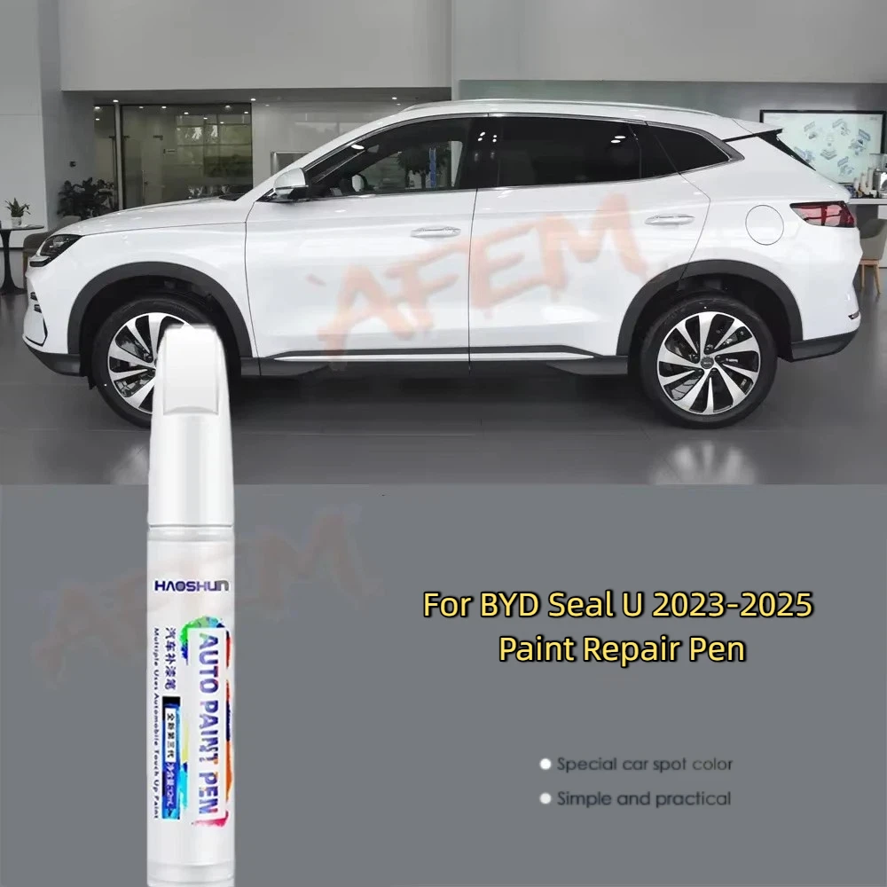 For BYD Seal U 2023-2025 Paint Repair Pen Touch Up Varnish Pen Automotive Paint Repair Components Time Gray HAN Sky Blue UV