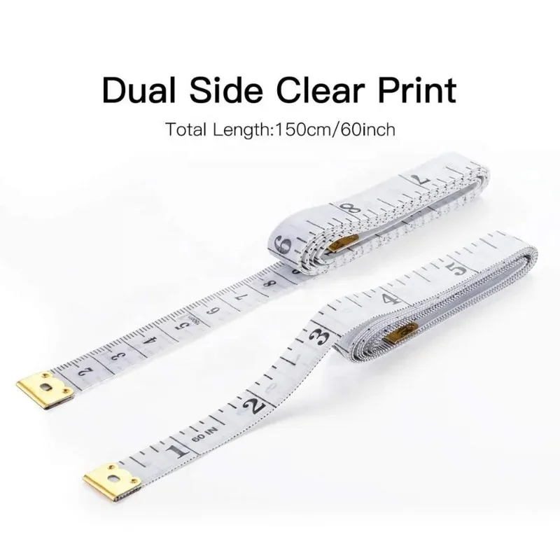 150cm 60" Body Measuring Ruler Custom Sewing Tape Measure cm Sewing Machine Soft Tape Measu