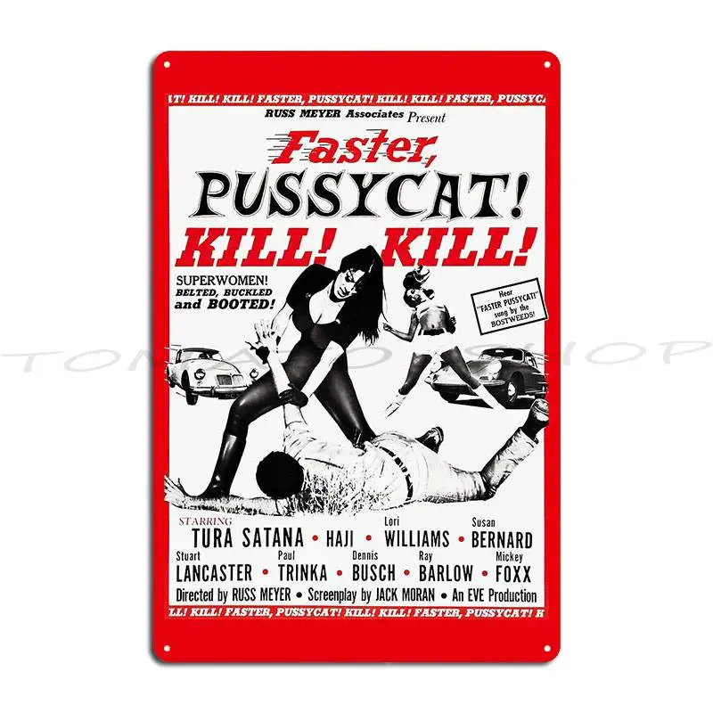 Ilsa The Wicked Warden Metal Plaque Poster Wall Cave Garage Painting Garage Decoration Customized  Tin Sign Poster