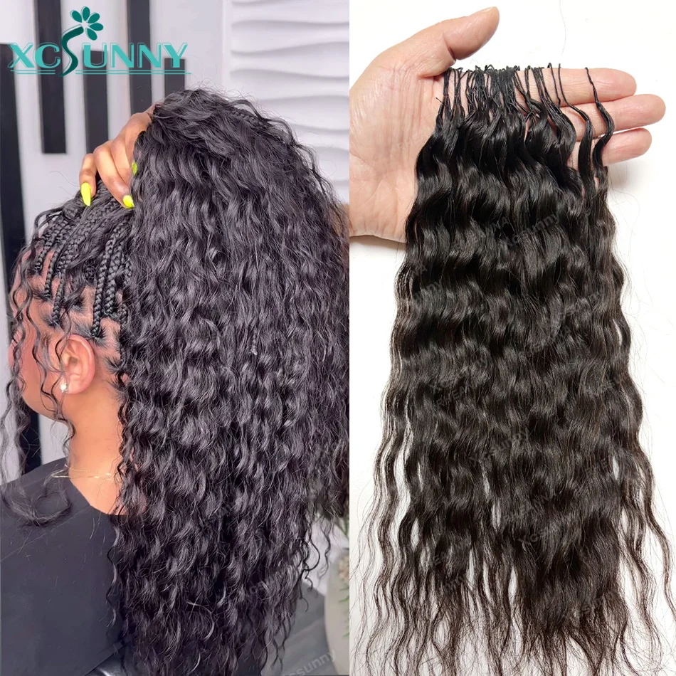 wet-and-wavy-crochet-braids-human-hair-feather-crochet-hair-extensions-for-braiding-knotless-pre-separated-miracle-knots