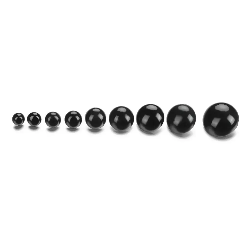 50pcs 9-25mm Black Plastic Safety Eyes For Bear Doll Animal Puppet Crafts Children Kids DIY Hand-sewing Buckle Toys