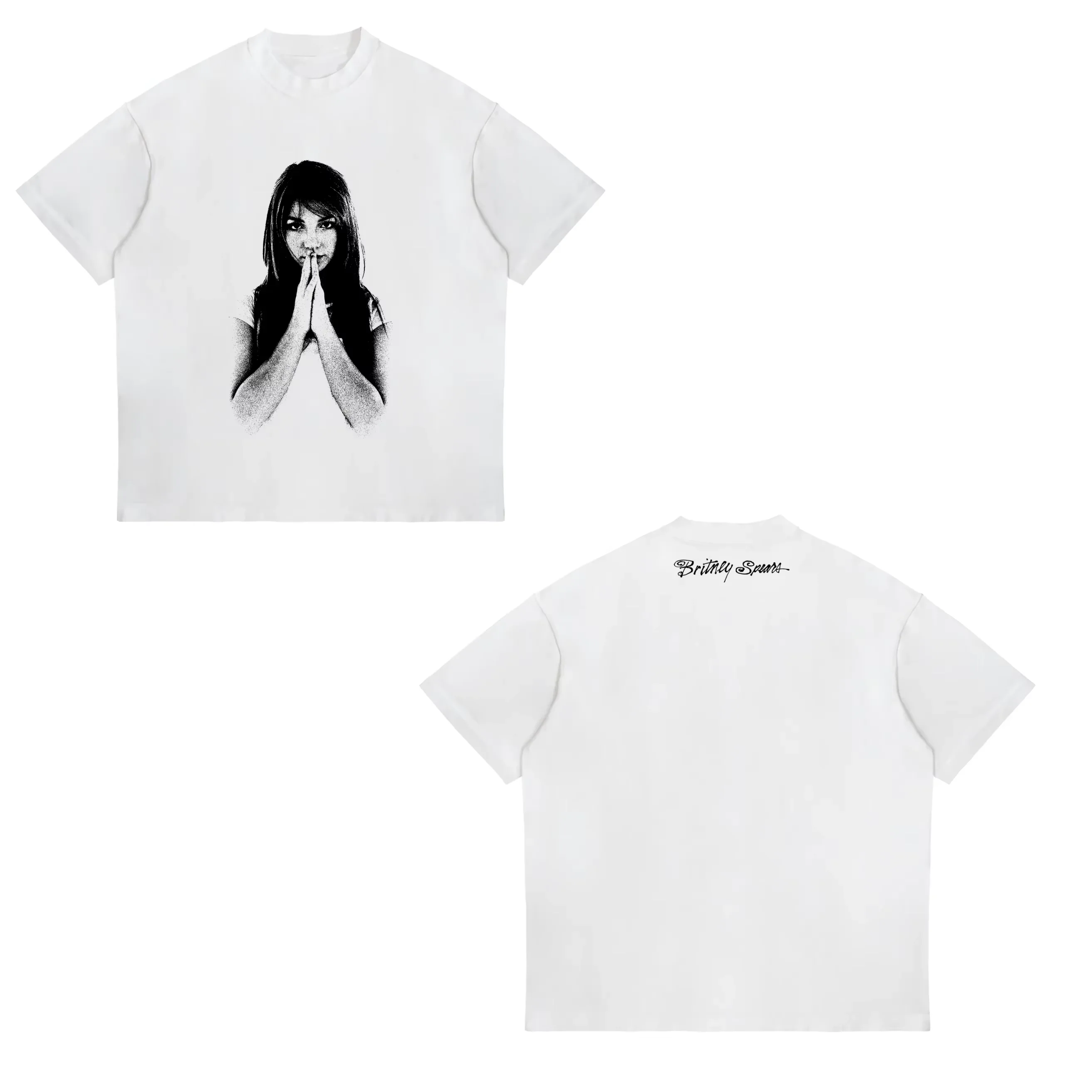 2026 New Britney Spears Bubble Gum Balloon Retro Graphic TShirt, 2026 New For Spring Summer, Unisex Streetwear Short Sleeve Tee