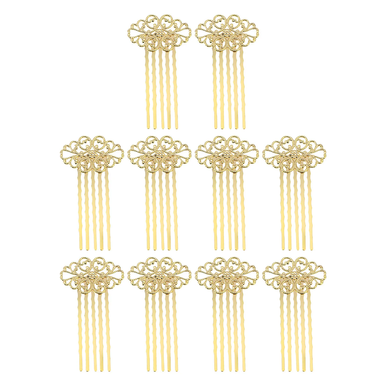 

10pcs Vintage Combs For Women Bridal Hairpin Wedding Accessories Flower Side Hair Comb Women Hair Accessories