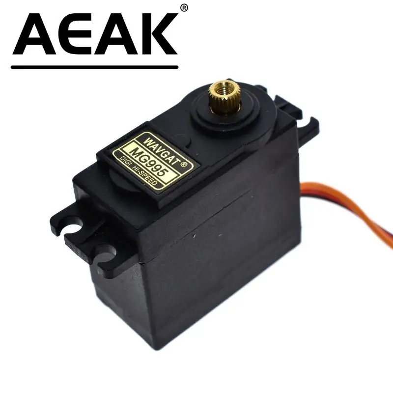 AEAK 13KG 15KG Servos Digital MG995 MG996 Servo Metal Gear for Futaba JR Car RC Model Helicopter Boat For Arduino UNO diy