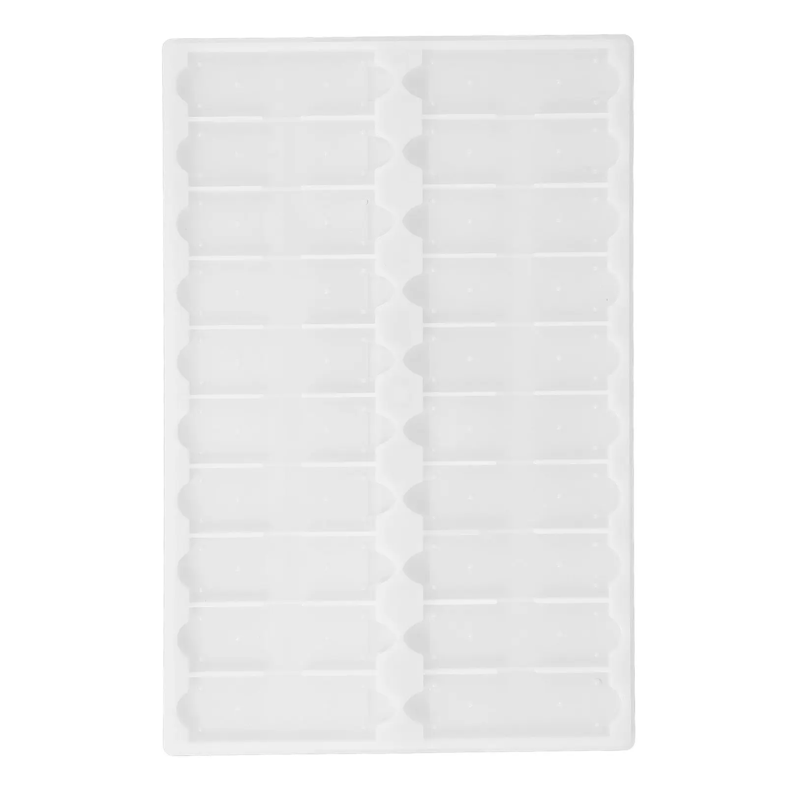 20 Slot Microscope Slide Tray PP Slide Storage Board Laboratory Science Research Organization Tray Easy Insert Slides