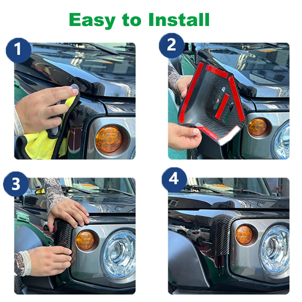 

For Suzuki Jimny JB74 JB64 For Jimny JB64 JB74 Fender Wrap Corners Decoration Preventing Collision Corner Fender Corner Trim