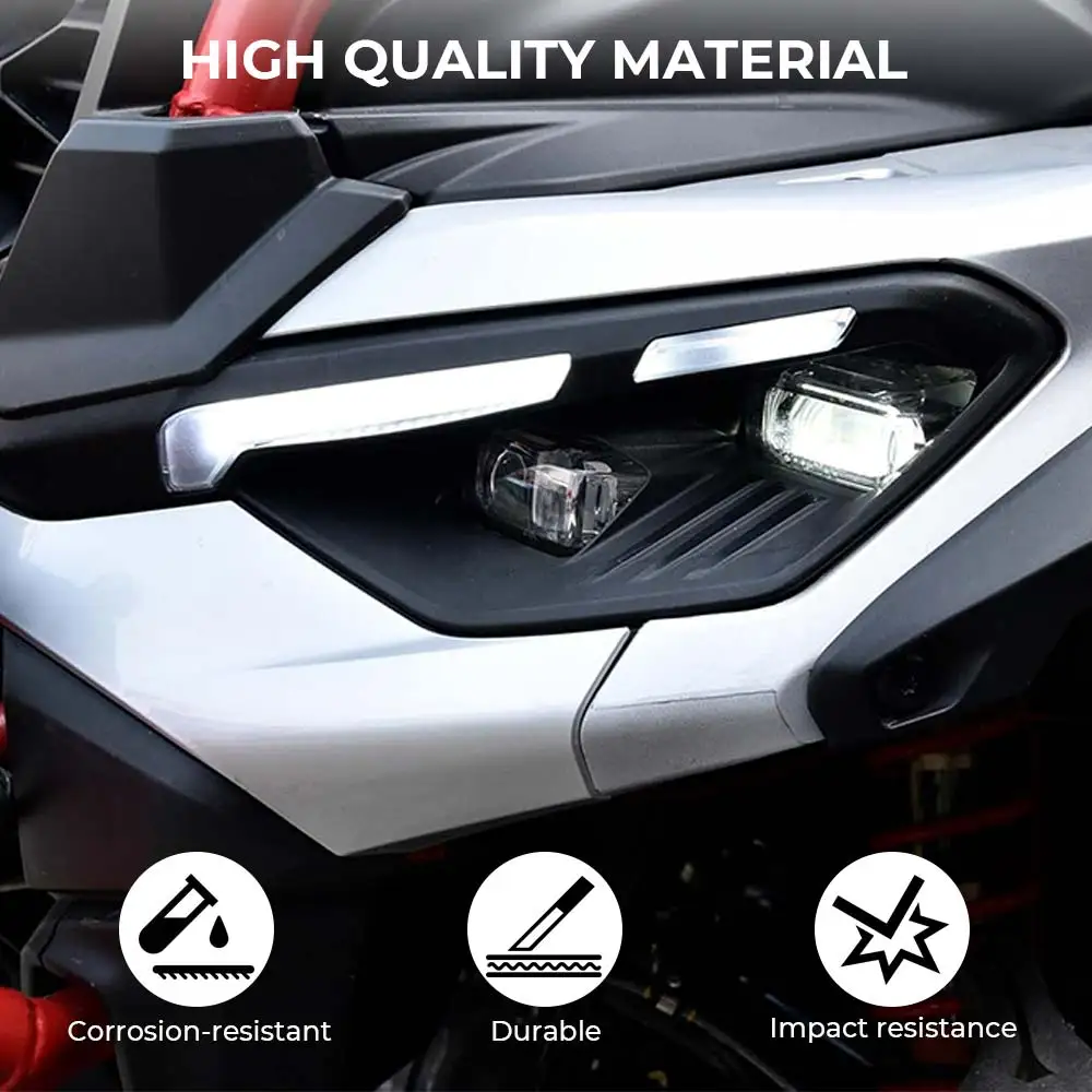 ATV Front DRL Bumper Lamp Auxiliary LED Light Daytime Running Light For Can-Am Outlander 1000R MAX 2025 2026 Rpl For #710009356