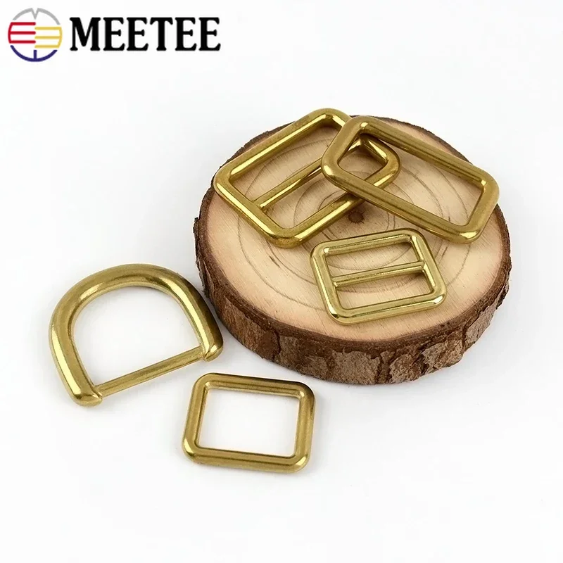 Рисунок 5 - Meetee 15-38 мм латунное D-образное кольцо с пряжкой
