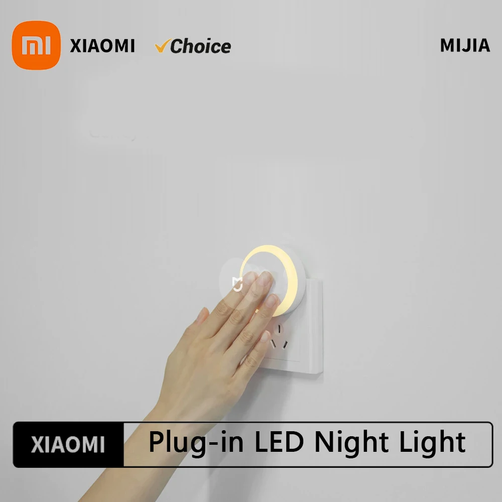 Xiaomi MiJIA LED Smart Infrared Human Body Motion Sensor Dimmable Control Lighting Night Light For Smart Xiaomi Home No Battery