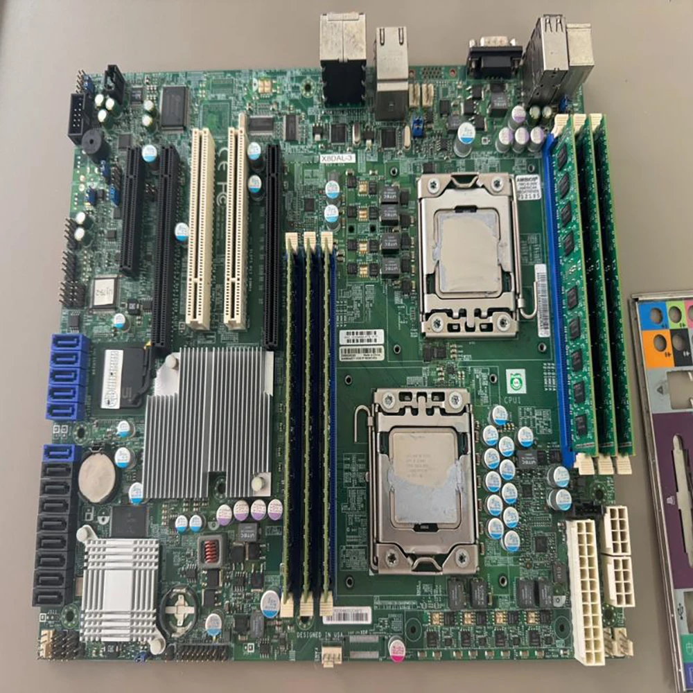 Dual-Channel LGA1366 Server Workstation Motherboard X8DAL-3