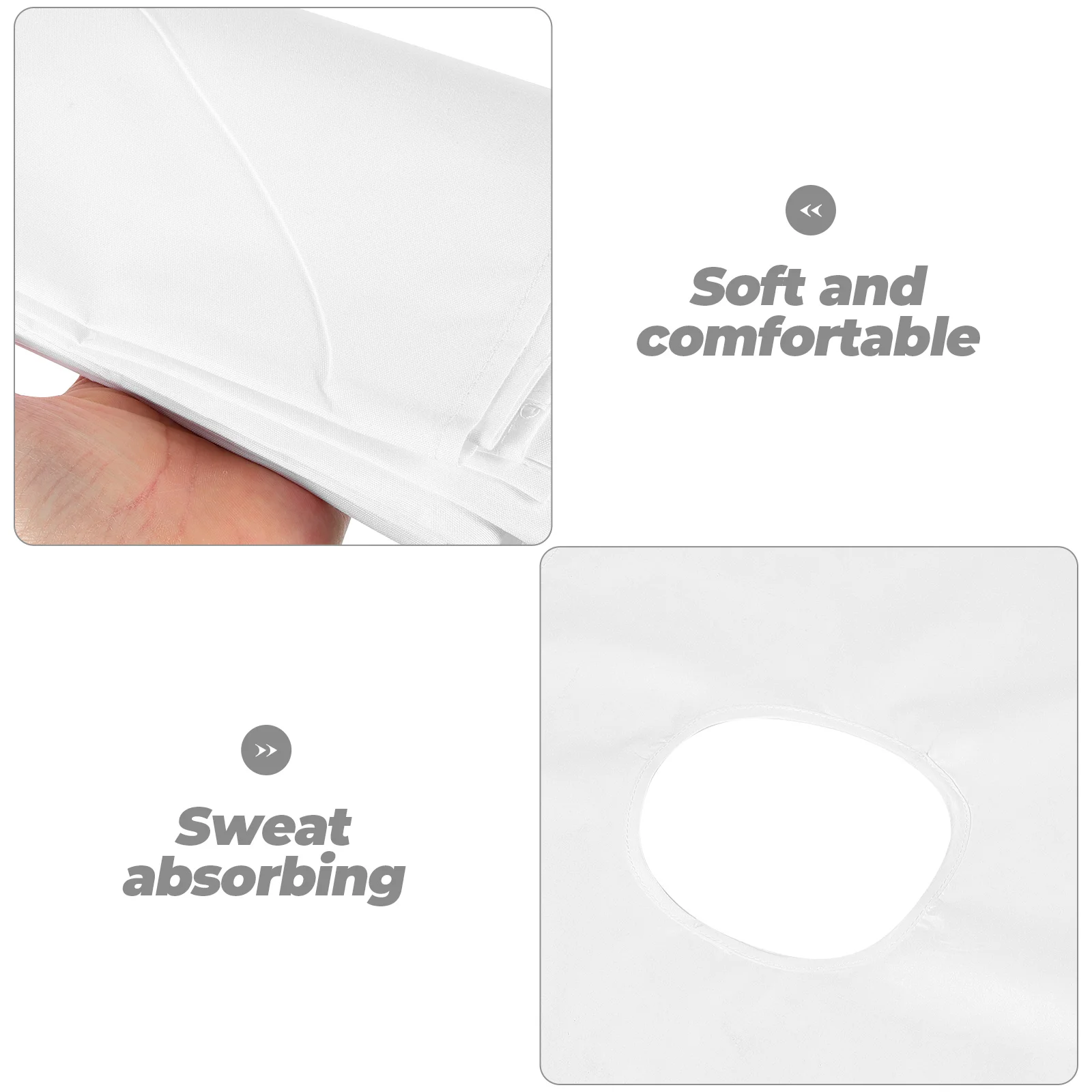 

Absorbent Waterproof Bath Towel Bed Cover Beauty Salon Bedding Supplies White Cloth