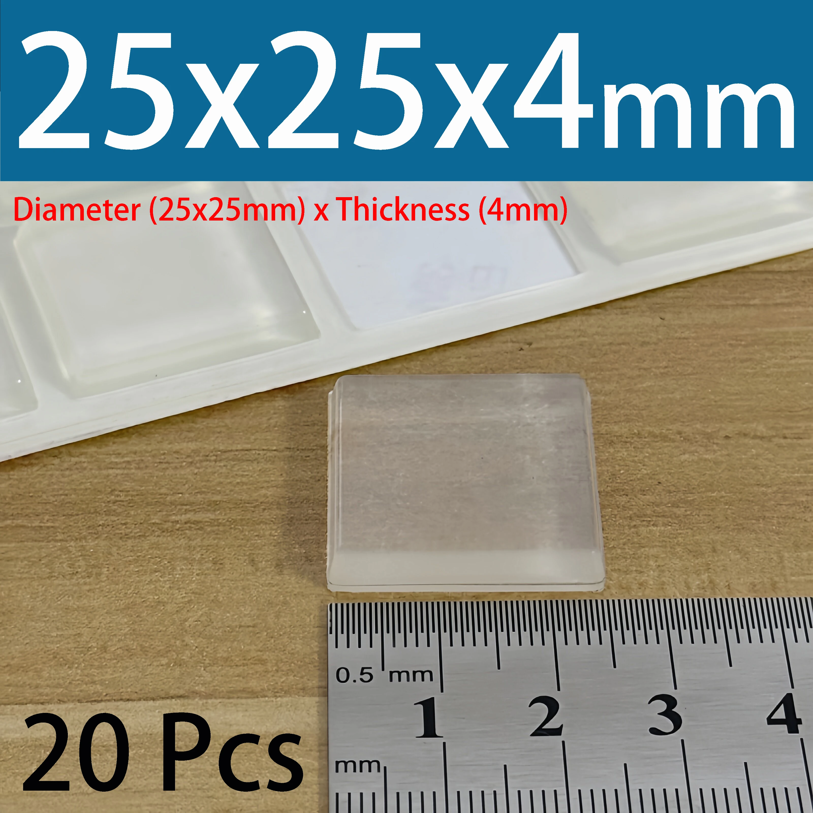 Variant: 25x25x4mm-D