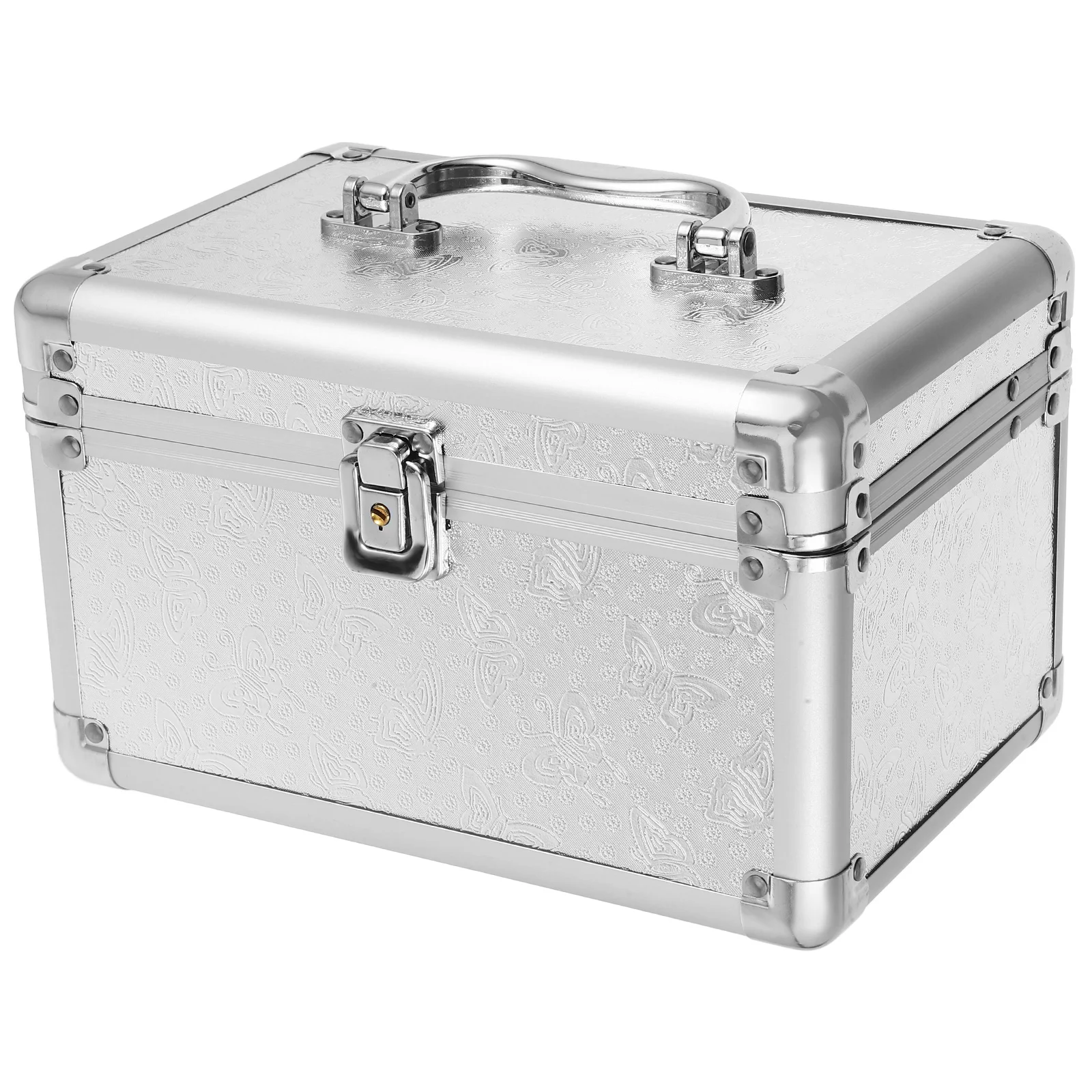 

Mahjong Storage Tank Portable Aluminum Alloy Large Capacity Household Organizer Multipurpose Tool Box Medical Storage Case