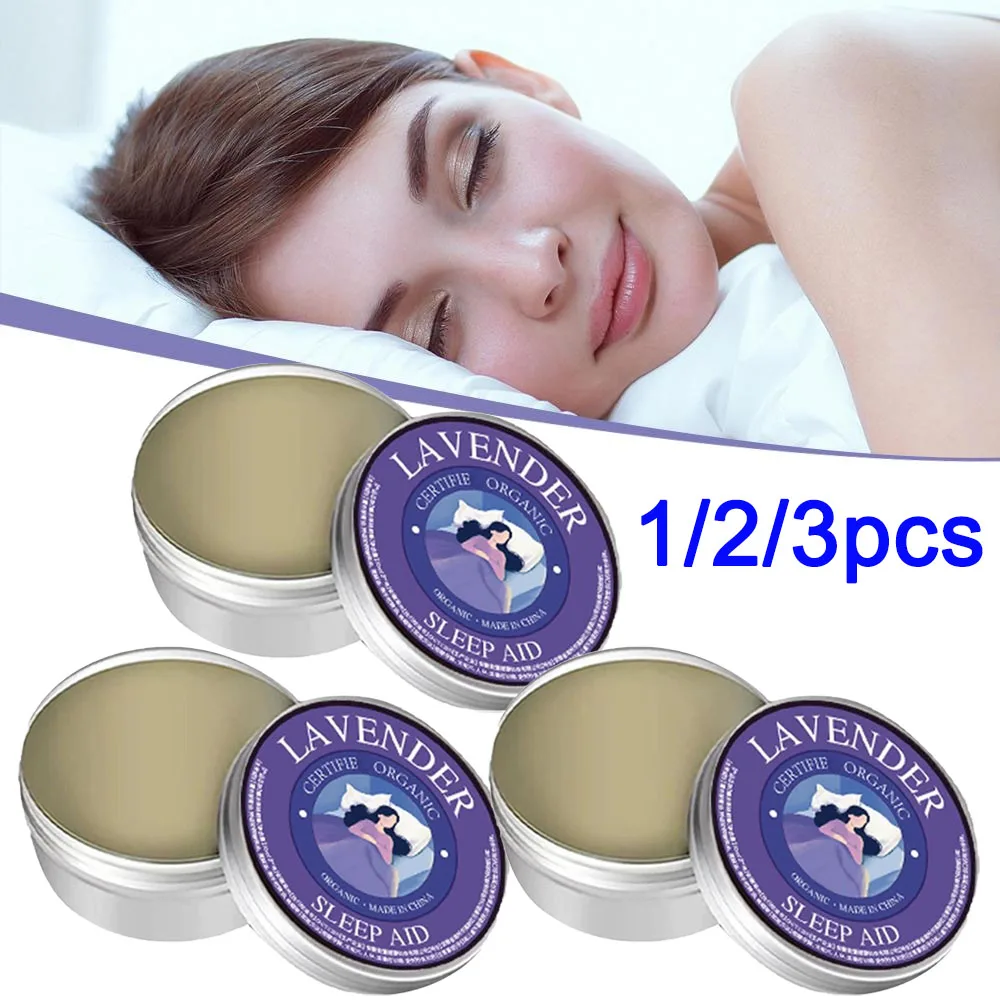 1/2/3pcs Sleep Cream - Deep Moisturizing And Long-Lasting Fragrance, Lily And Chrysanthemum Rosemary, Portable Night Cream