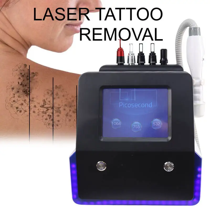 

2024 professional picosecond for tattoo removal ndyag Q Switch nd yag tattoo removal machine for salon