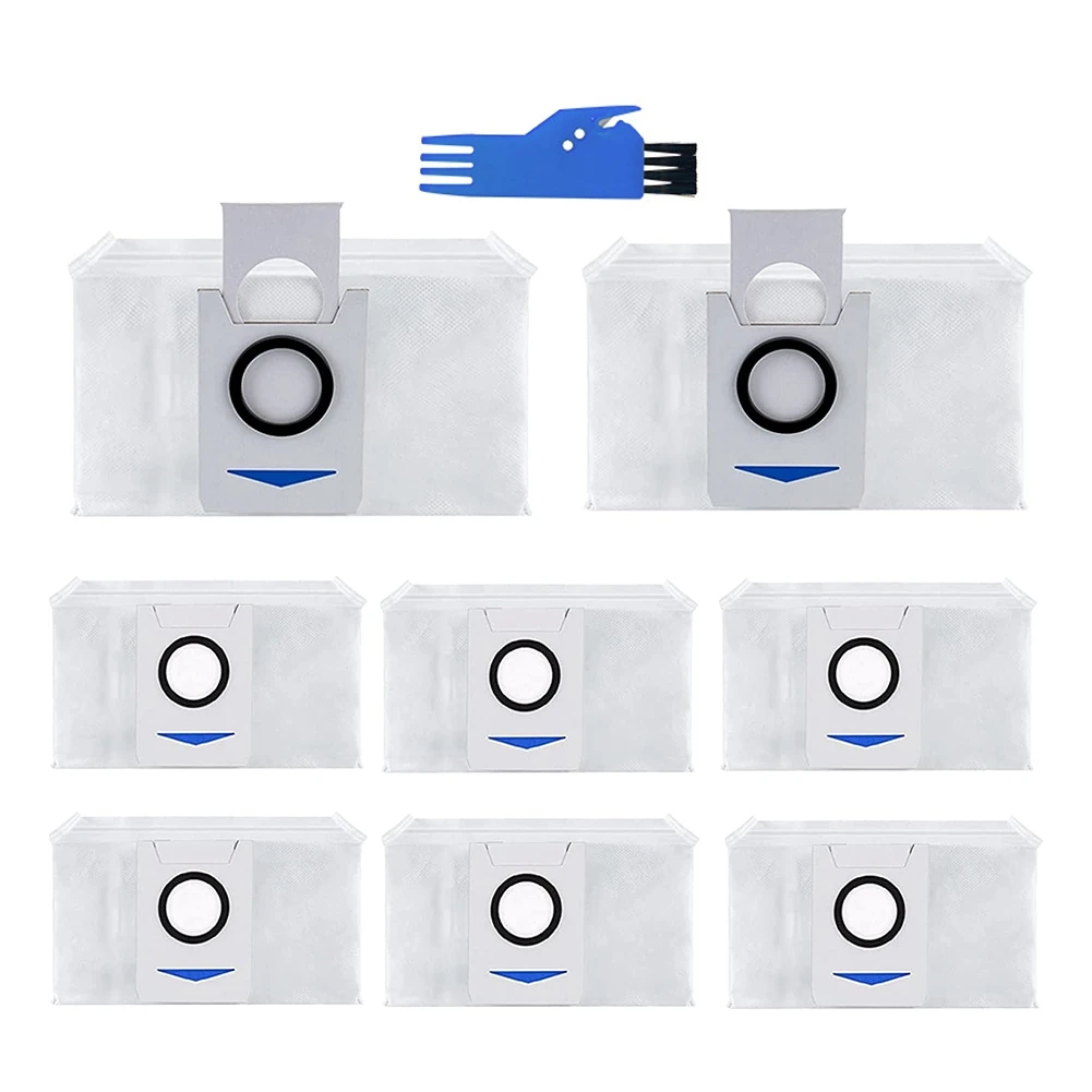 

8PCS Vacuum Bags for ECOVACS DEEBOT X1 Omni Dust Bags for ECOVACS DEEBOT X1 Turbo