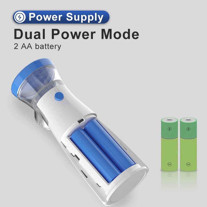 تنشيط جهاز البخار ومرطب الوجه 2 في 1 رذاذ نانو أيون لترطيب البشرة وترطيب الهواء مع خزان المياه