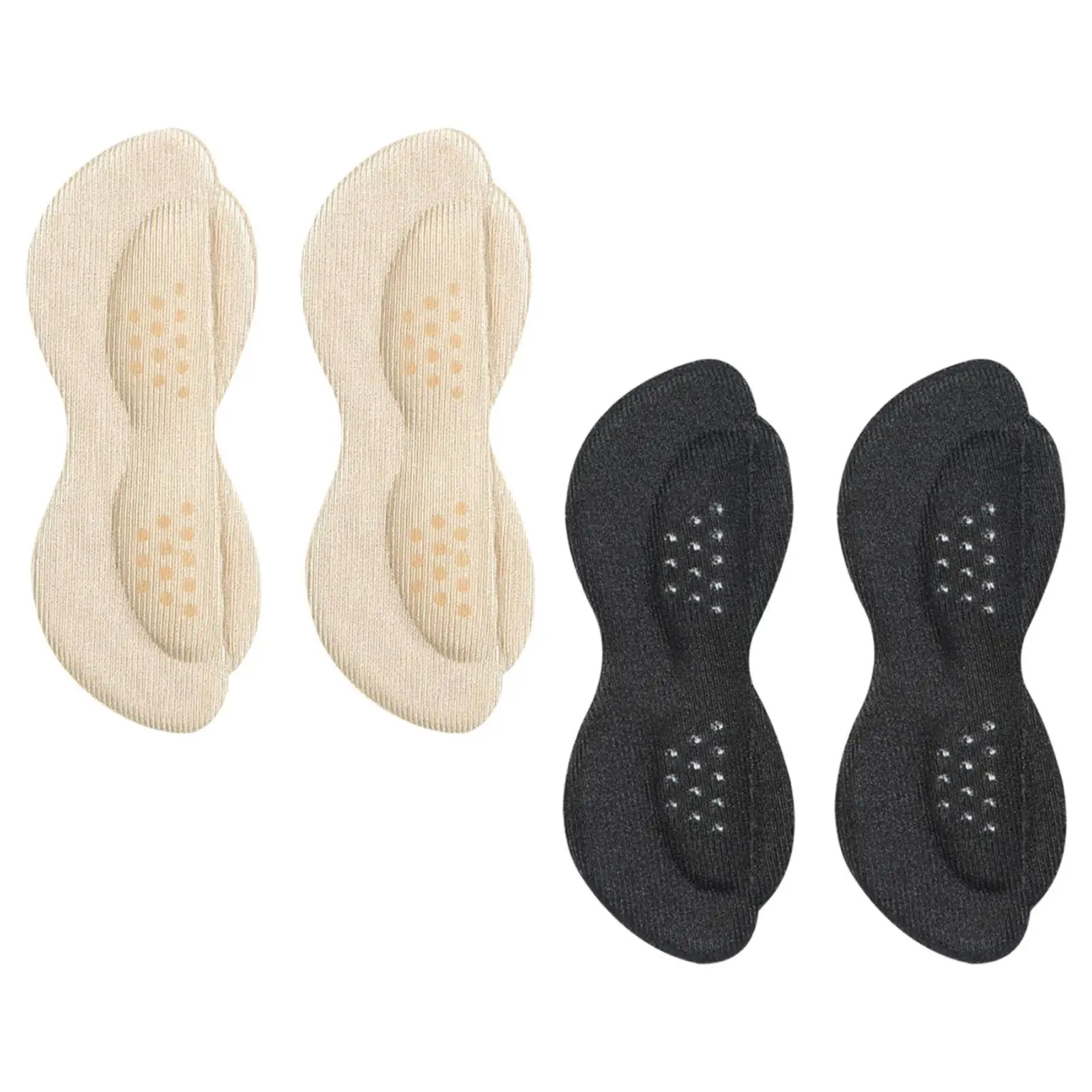 2Pcs Shoes Heel Boot Pad Foot Protectors Anti-Wear Adhesive Insoles for Prevent Slipping