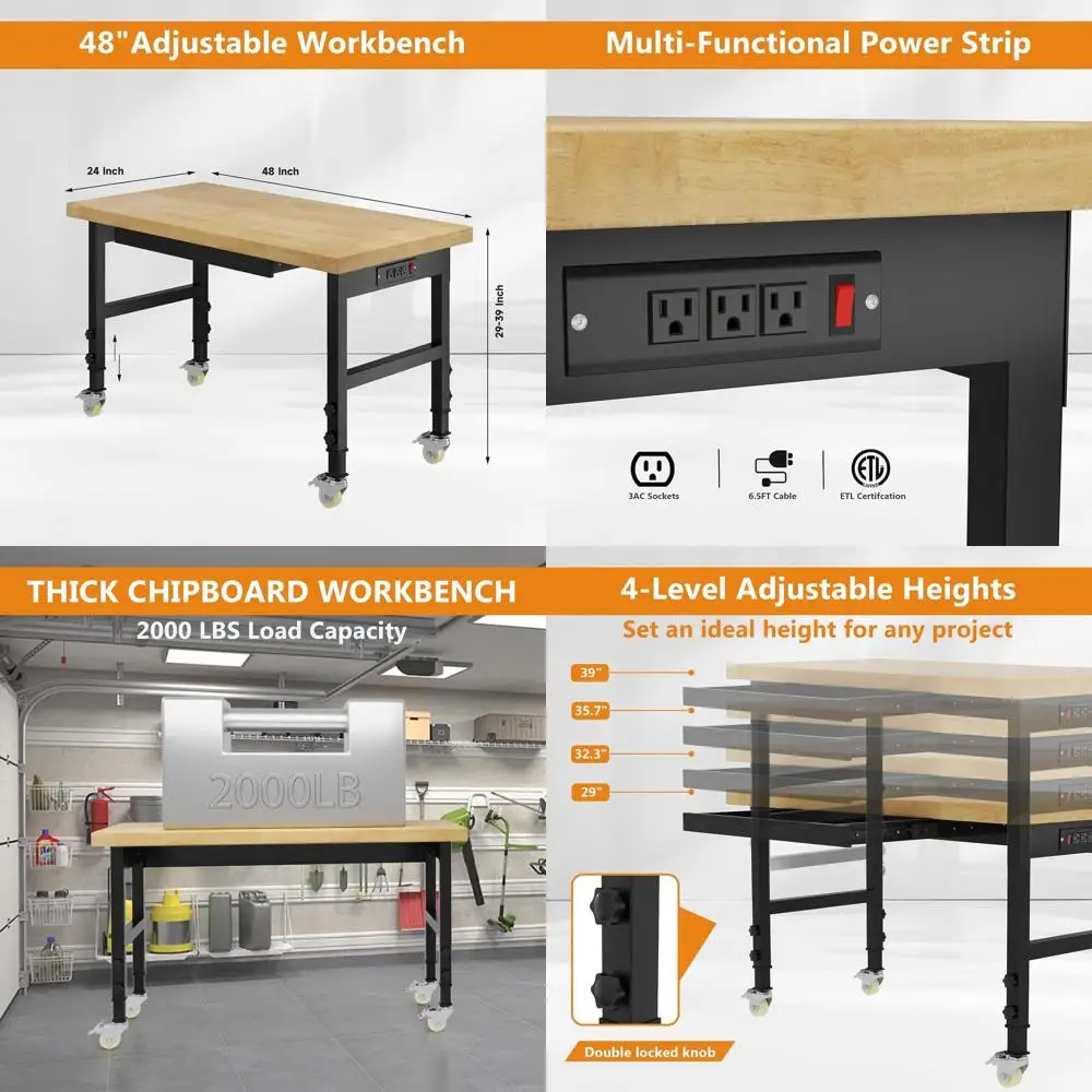 48" Heavy Duty Work…