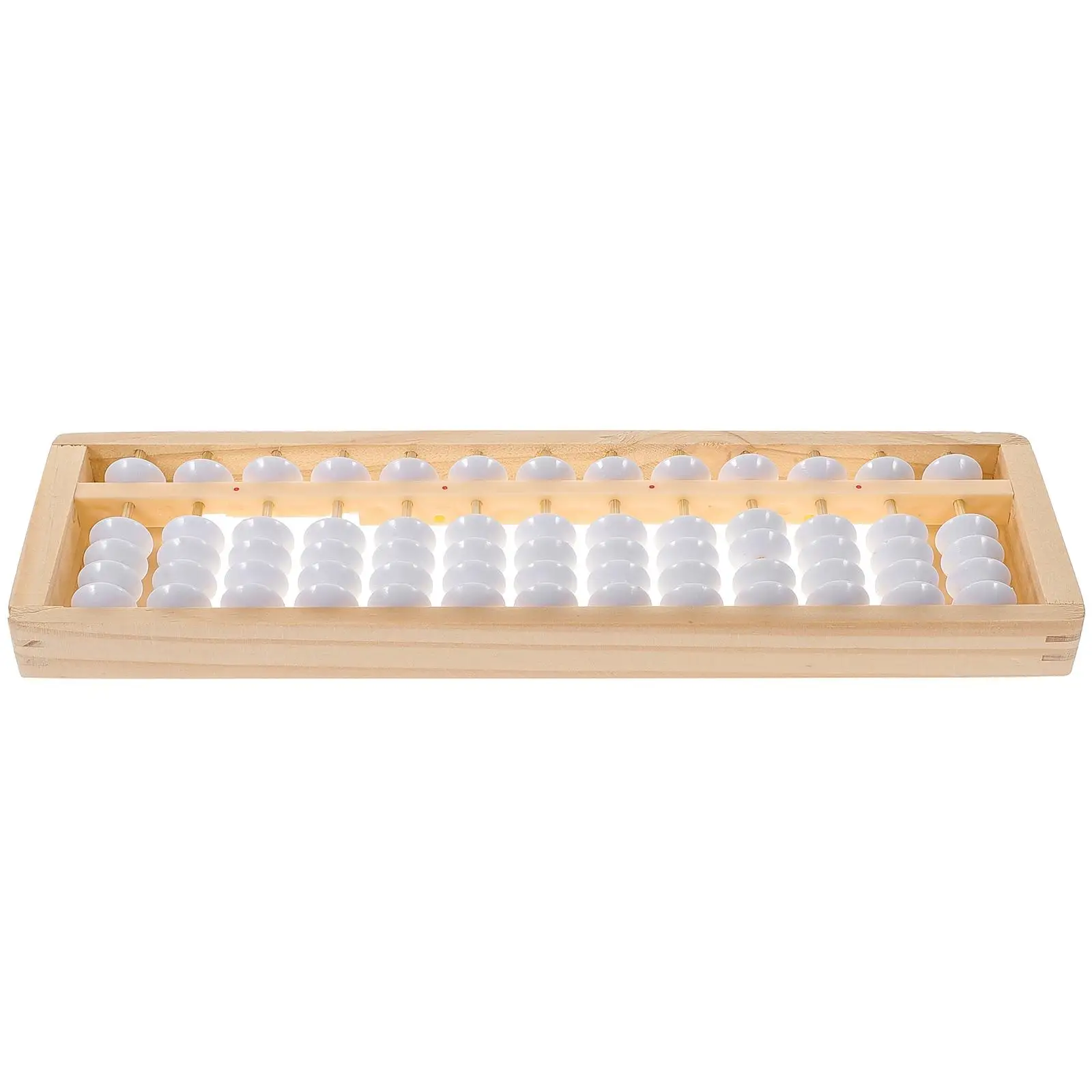 

Wooden Abacus Counting Wood Abacus Math Tools for Kids Arithmetic Learning Single Row Portable Gift Student