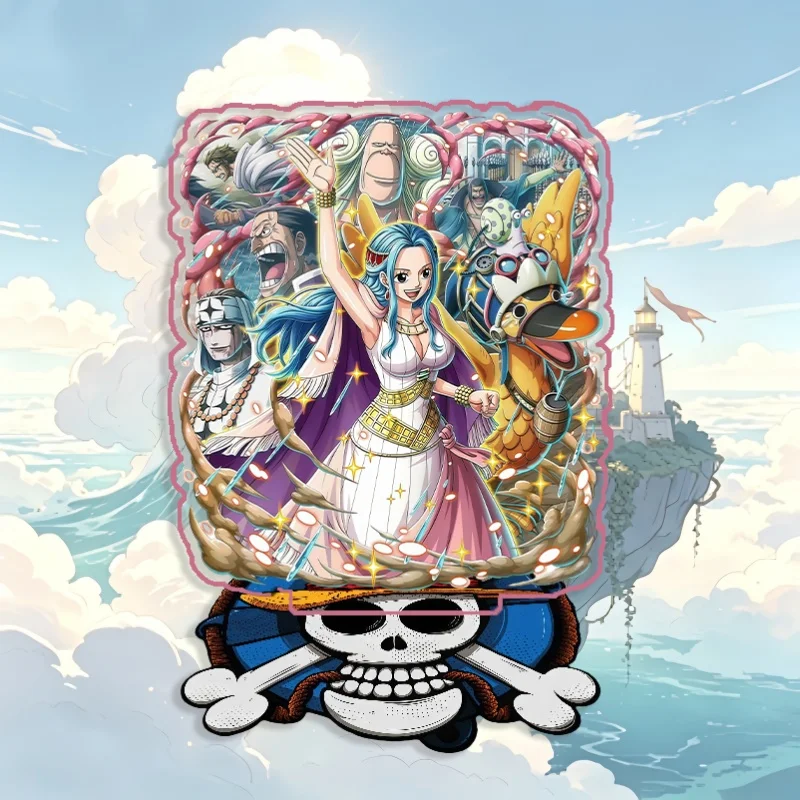 Standing Sign for One Piece Nami Sanji Reiju Brook Jinbe Acrylic Desktop Stand Decorating Self Made Collection Toy Fans Gift
