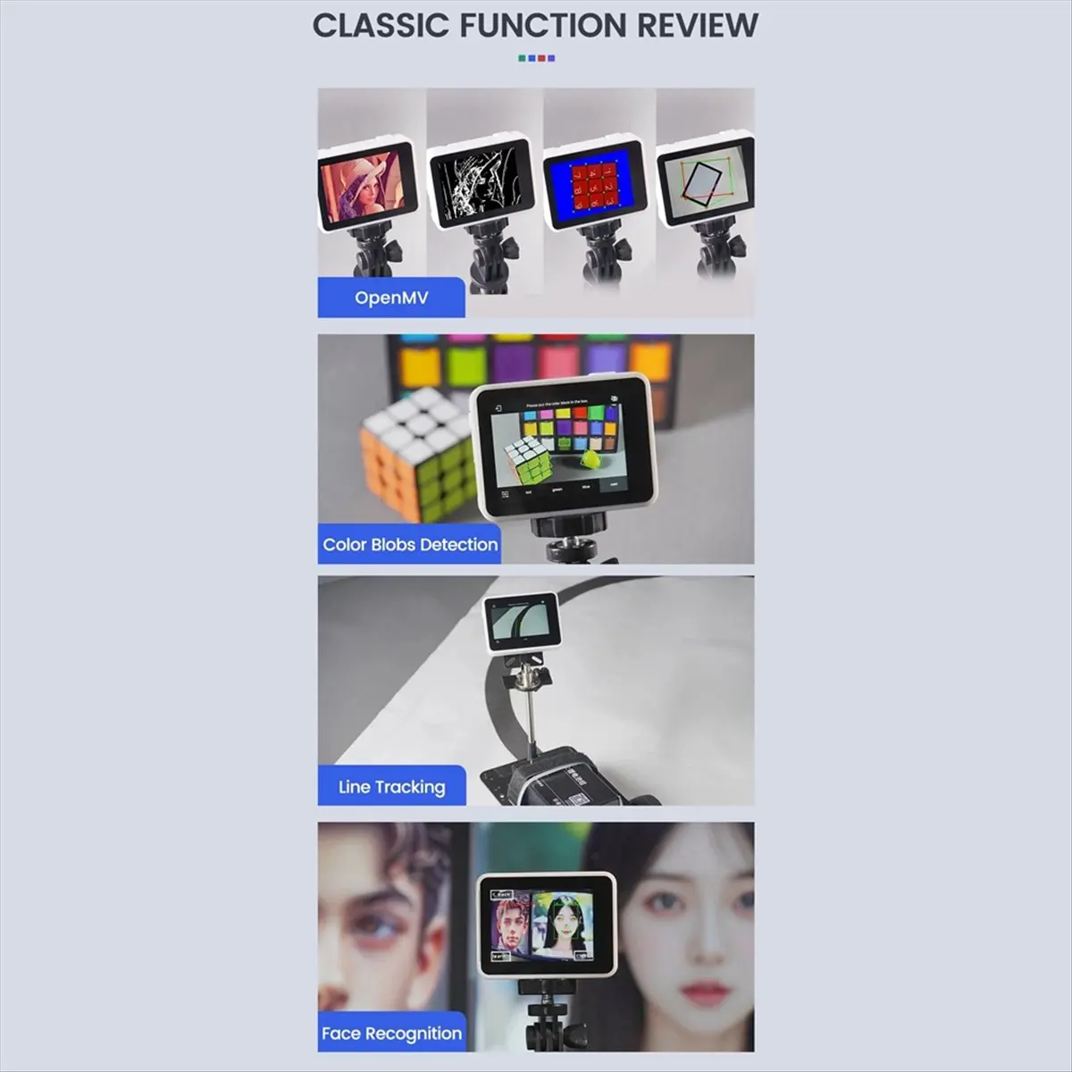 [ABDH] MaixCAM Pro RISC-V AI Development Board NPU Vision Camera Lmage Processing Audio Yolo Contest Camera with Battery