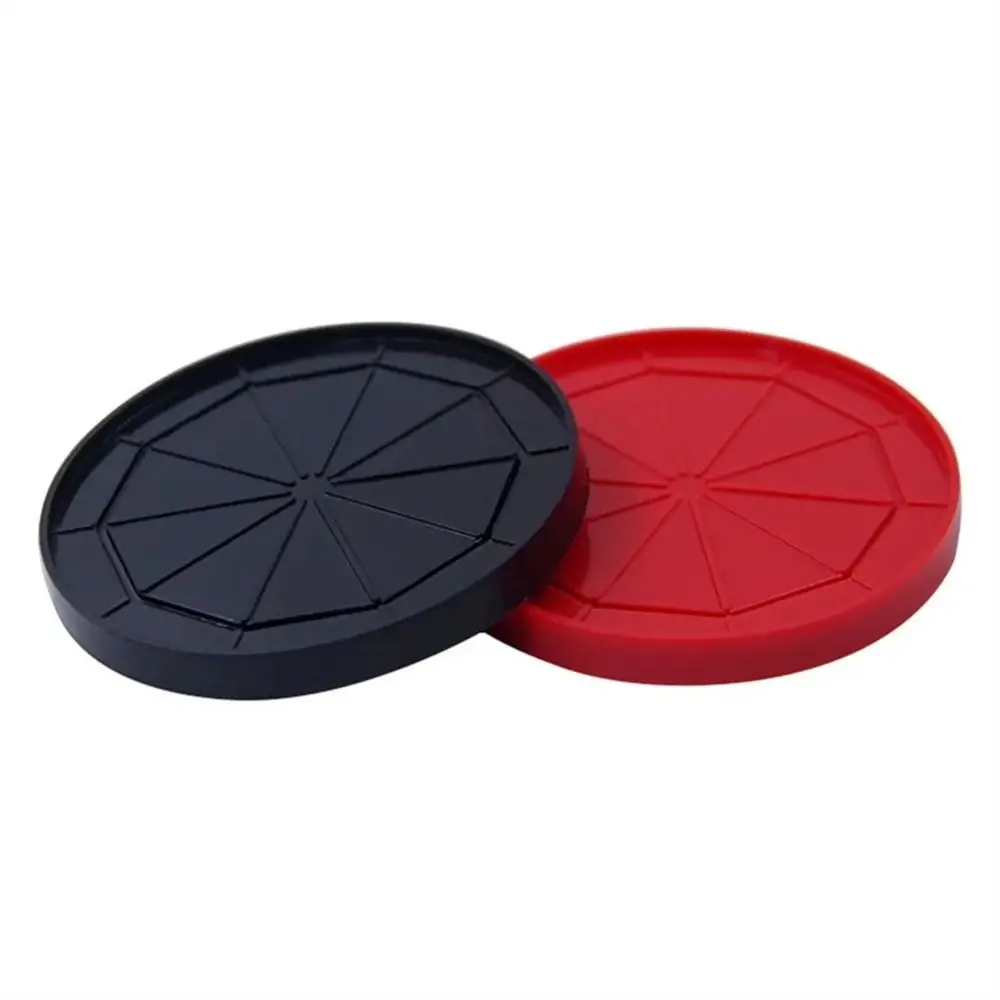 Gimmick Prop Coin Coaster Magic Tricks Performance Magician Game Coin Into Cup Magic Mentalism Props Plastic Coaster Magic Props