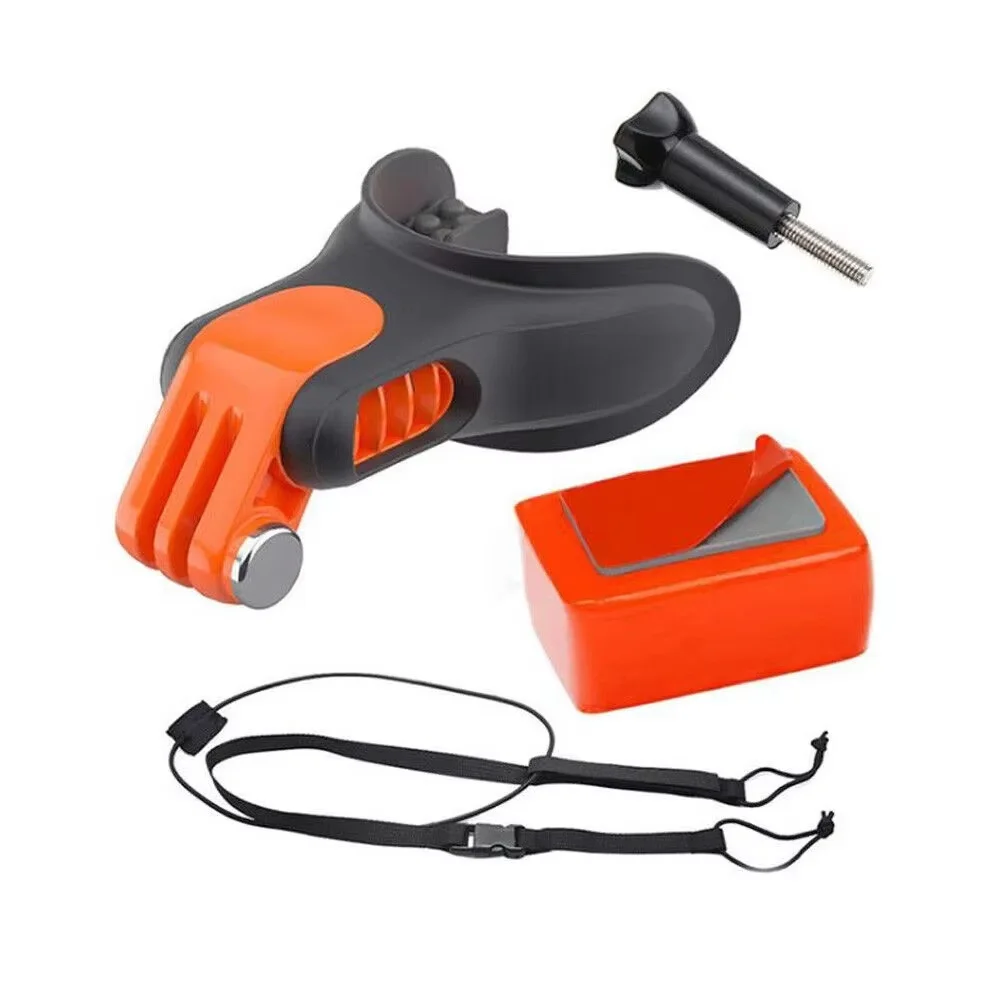 For GoPro Hero Insta360 DJI SJCAM Xiaomi Yi Float Surfing Mouth Tooth Brace Bite Holder