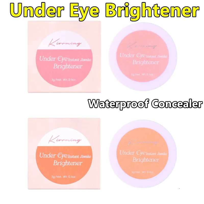 Kirrming Makeup Eye Concealer Matte Under Eye Brightener con burro di karitè Eye Conceal & Brighten Dark Circles Concealer Cream