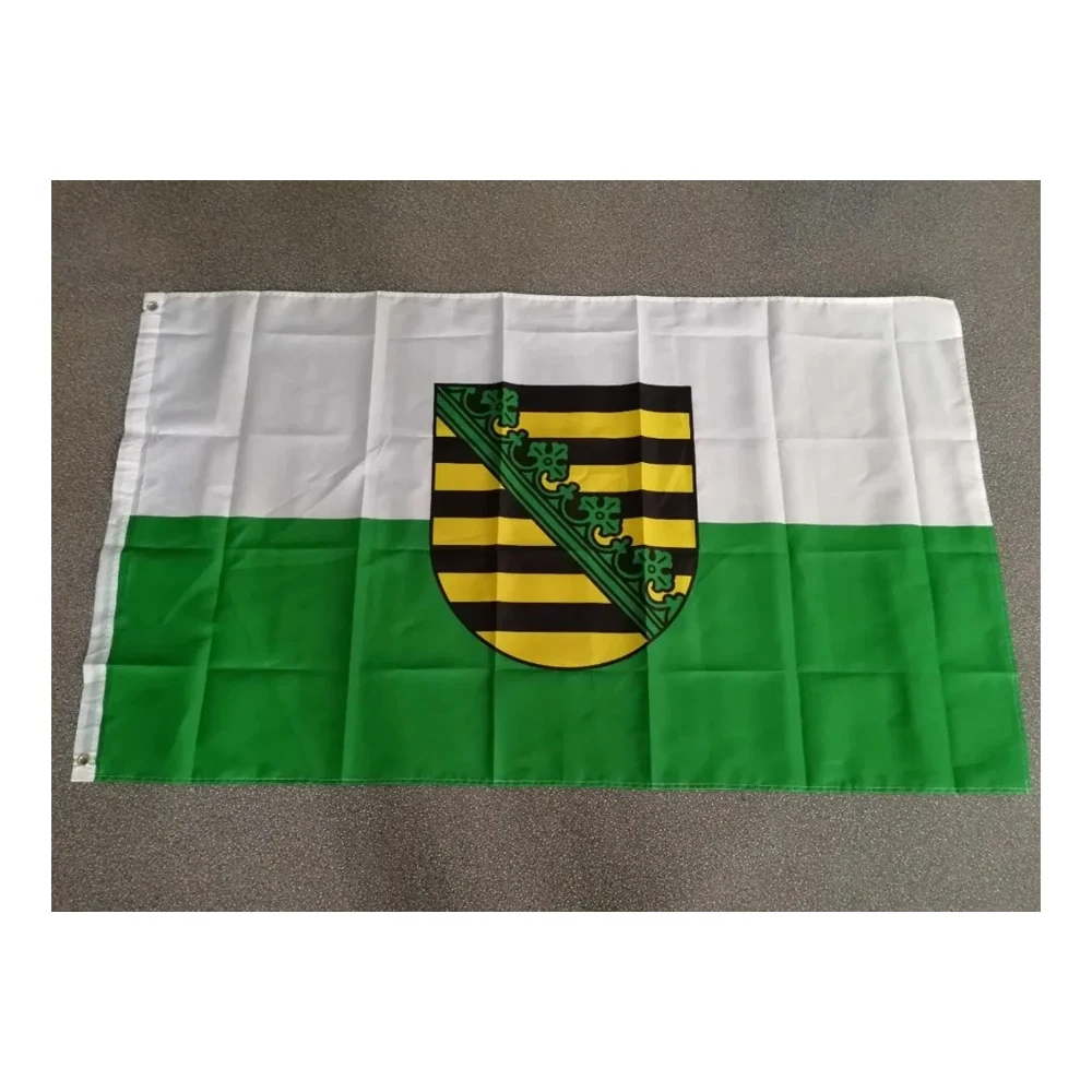 Johnin  90x150cm Germany State Flag of Saxony