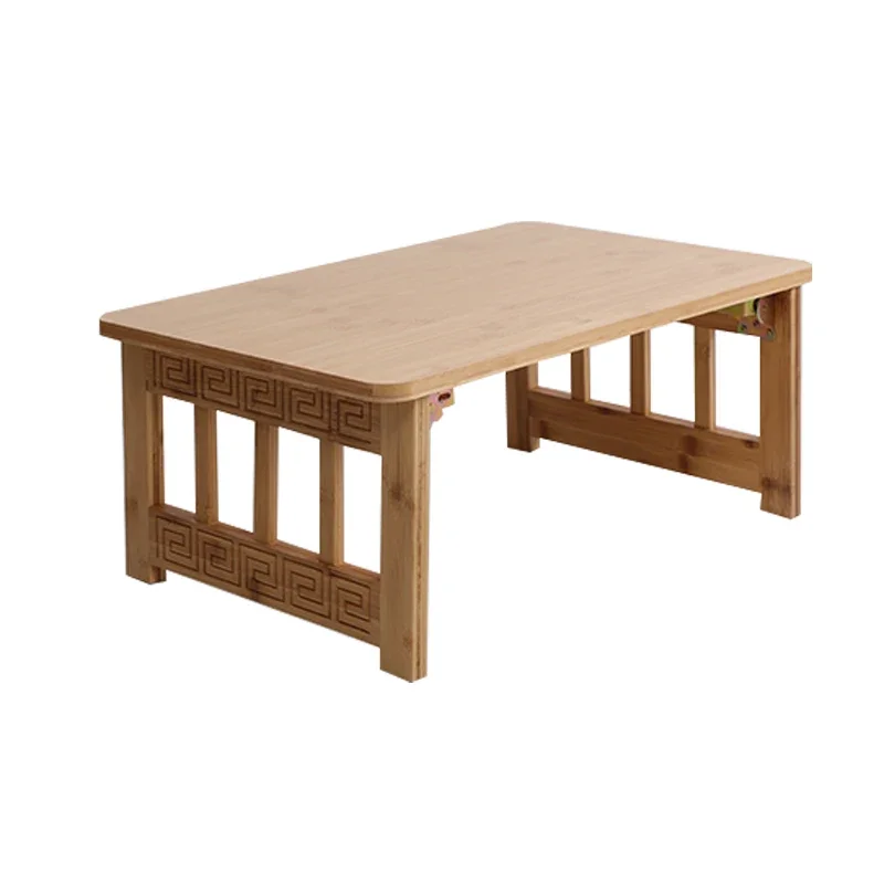 

Folding table bay window small coffee table windowsill table learning tea Chinese retro foldable coffee sittin