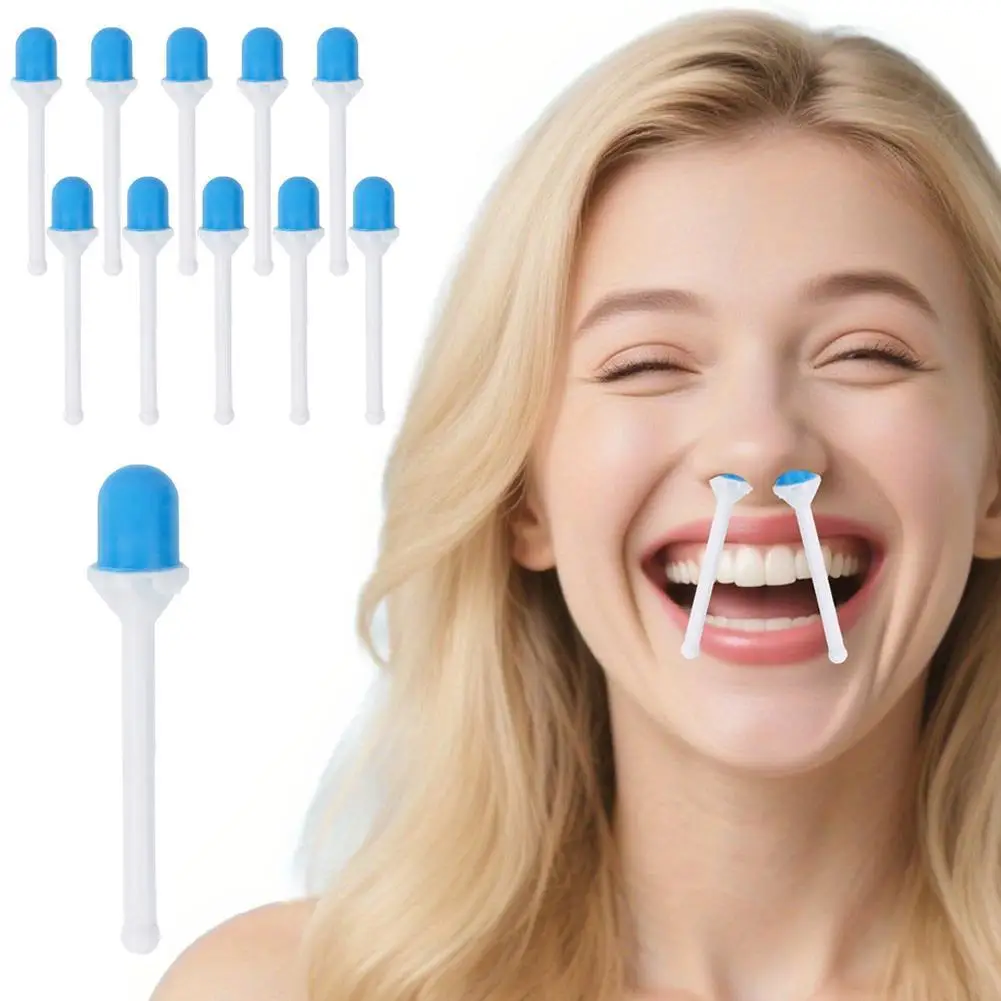 10-50pcs Disposable Nose Wax Sticks Nose Hair Removal Waxing Applicators Painless Hair Remover Tools for Men Women Grooming