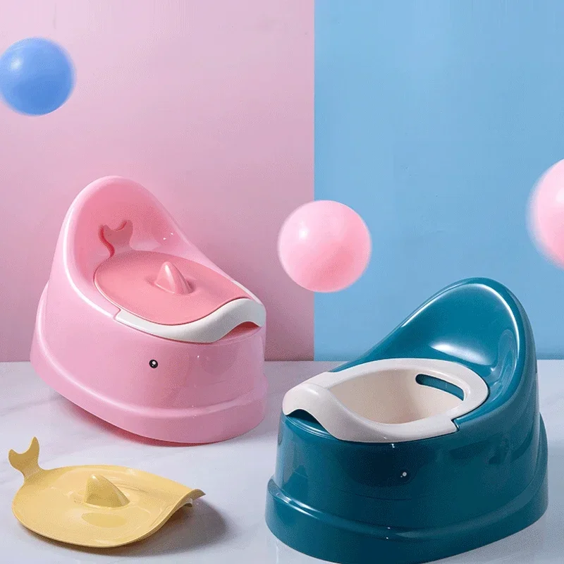 

Children's Toilet Seat Baby Portable and Easy To Clean At Home Boy Girl Beginner Potty Urinal Splash Children Urinal Potty Ring