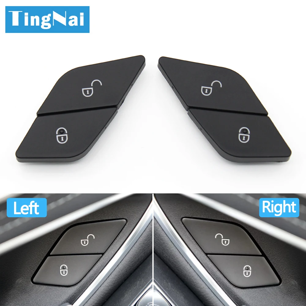 

Car Left Right Side Door Security Lock Unlock Switch Repair Button Cover For Benz C EQC GLC V W205 X253 W447 N293 2059055251