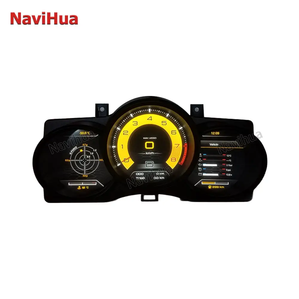 

For Porsche Macan 2014 2018 718 2016 12.3inch Cluster LCD Dashboard Upgrade 2023 Automotive Electronics