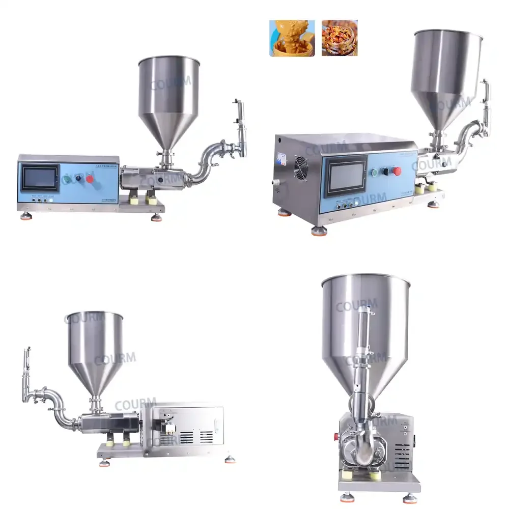 

Desktop High Viscosity Chocolate Twin/double Screw Transfer Pump for Fruit Jam Pulp Bottle Syrup Oral Liquid Filling Machine