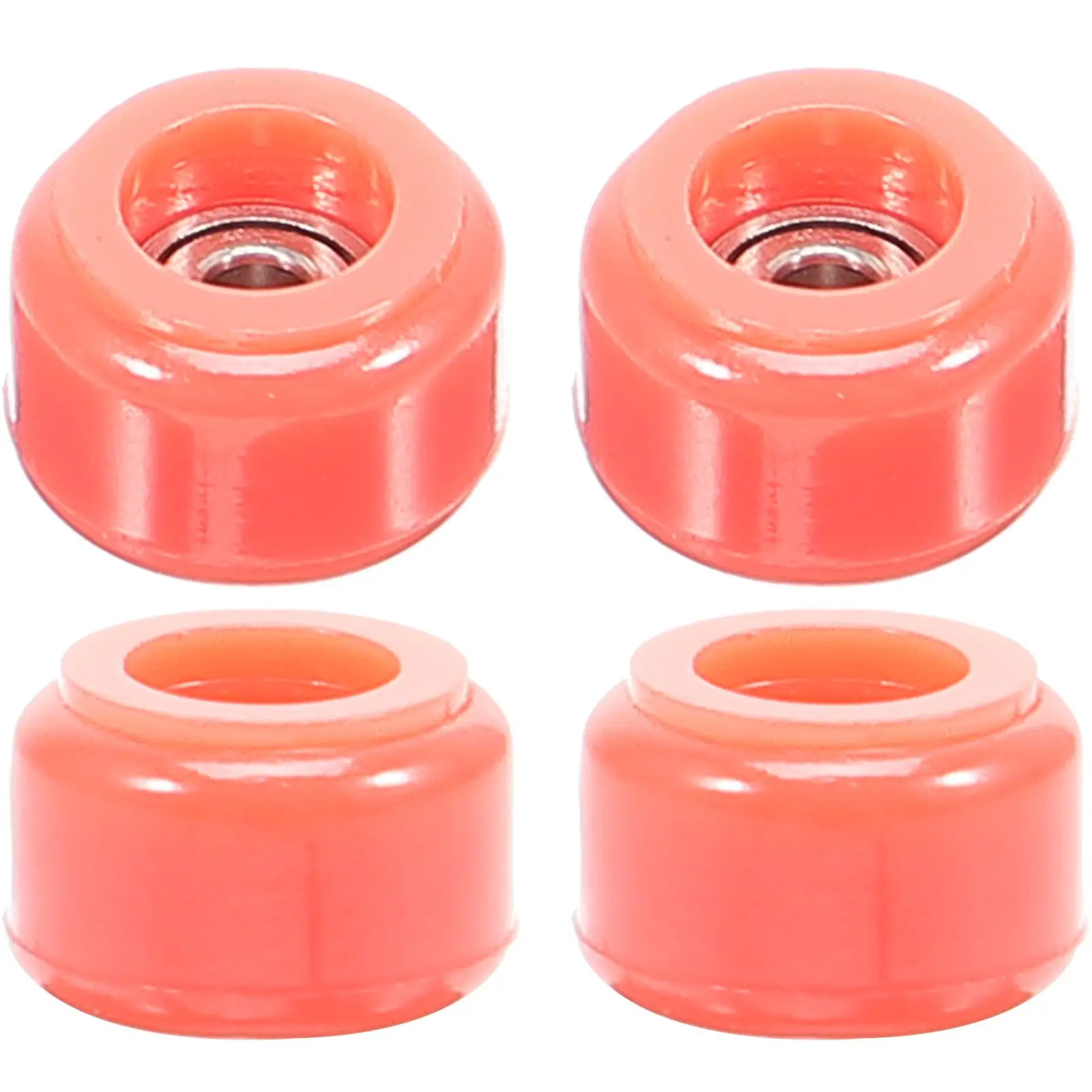4 Pcs Finger Skateboard Wheel Roller Educational Toys Lifelike Model Small Skate Roller Simulation Toy Desk
