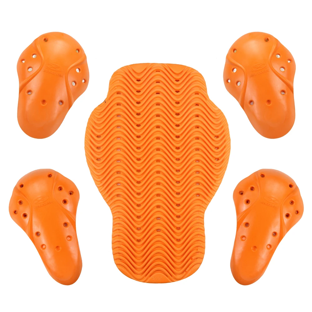 Motorcycle Jacket Protectors Insert Silicone material Moto Knee Pads Crotch Board Motorbiker Riding Protective Inside Gear Knee