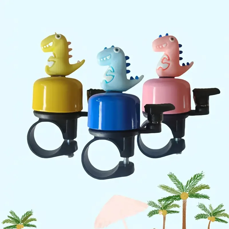

A dinosaur-shaped bicycle horn，Fun Outdoor Cycling Accessories Bicycle Bell