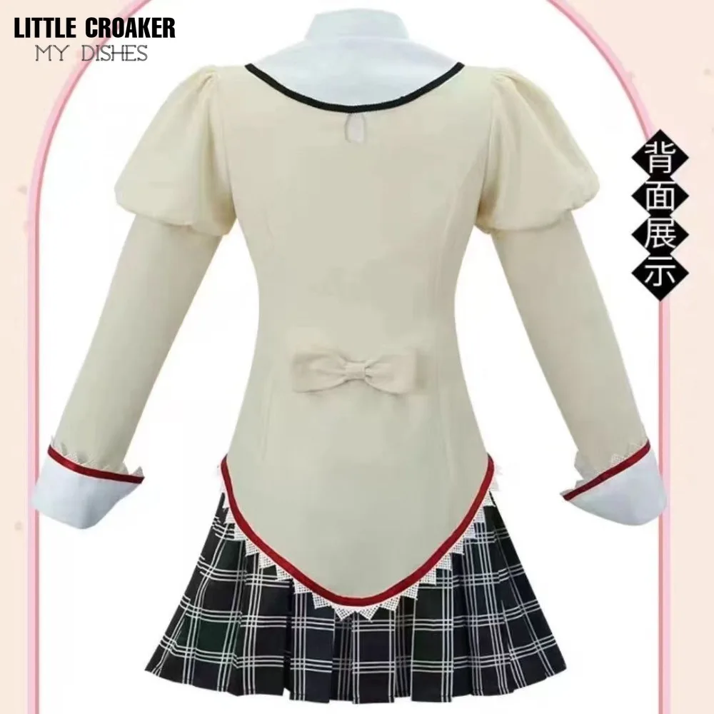 Fantasia Halloween Magical Girl Costume Akemi Homura Tomoe Mami Sakura Kyouko Miki Sayaka School Uniform Anime Cosplay Outfit
