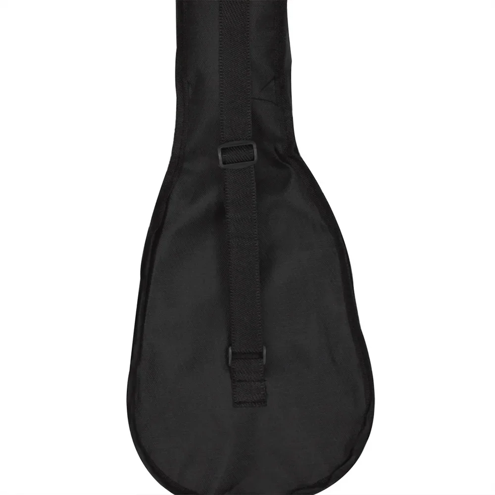 IRIN 21 Inch Ukulele Bag Soft Case Monolayer Bag Black Portable Durable Shoulder Backpack Padded Musical Instrument Accessories