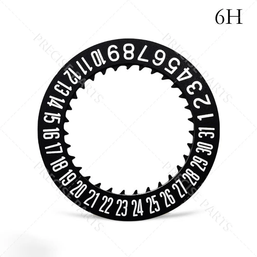 Brand New Watch Accessories - NH34 NH35 Movement Calendar Plate, 3 Digit/6 Digit, White & Black Optional