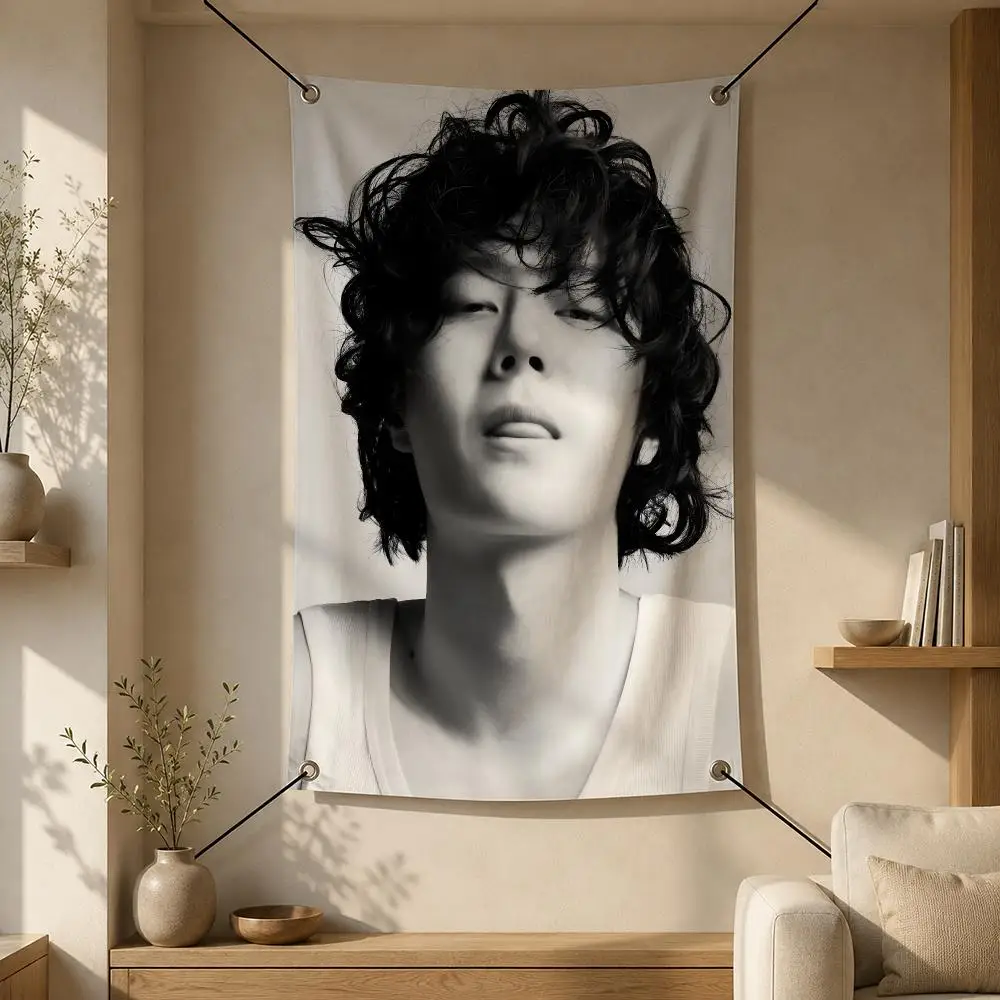 Actor Chinese Wang Yibo Flags Flag Banner Wall Hanging for Bedroom Dorm Room Home Bar Party Indoor Outdoor Wall Decor