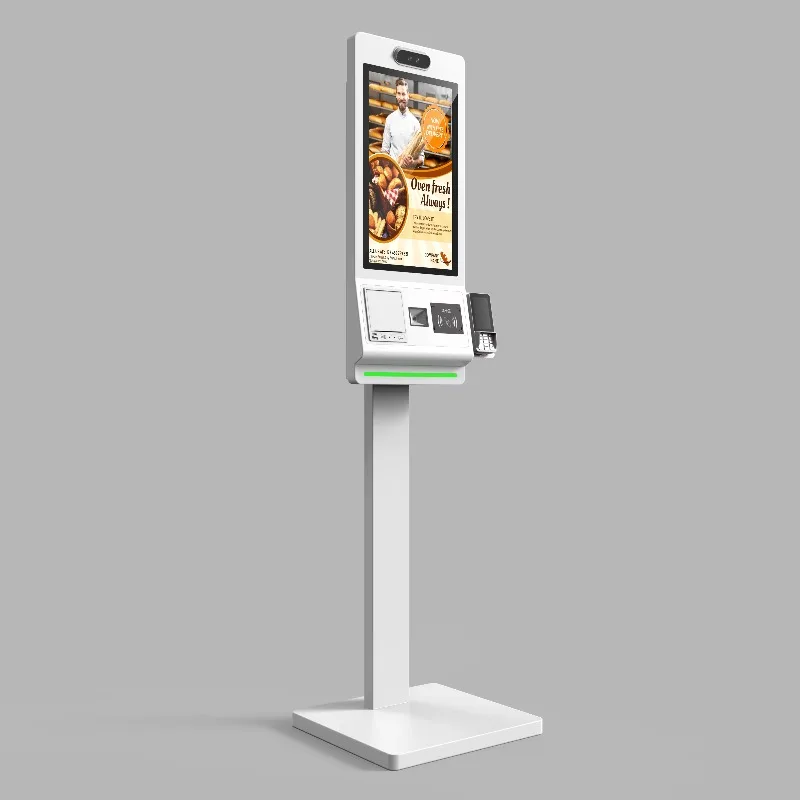 

Best-selling Wholesale 21.5 23.6 24 27 32 Inch Restaurant Ordering Machine Self Service Order Kiosk Smart Cashless For Food Cou