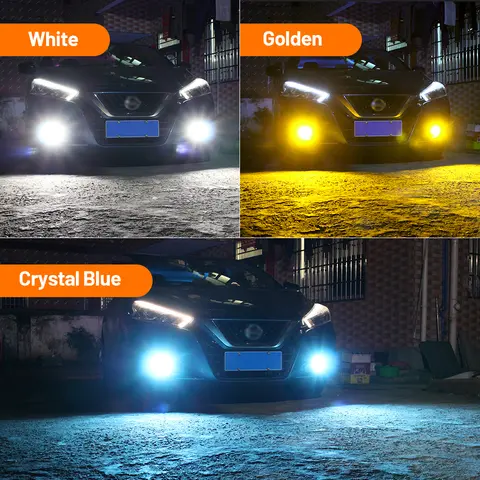 2pcs LED Fog Light Blub H11 H8 H16 Lamp For Mitsubishi Pajero V93 V97 Lancer ASX RVR i-MiEV Mirage G4 Eclipse Cross Outlander 8 best sales mirage g4 - №2