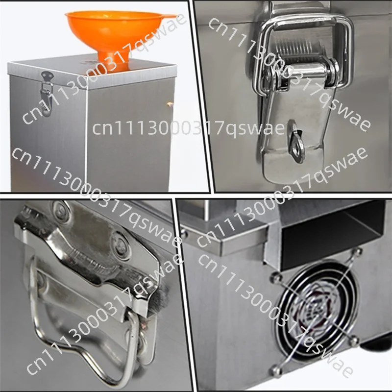 200W 220V Garlic Peeling Machine Electric Peeler Stainless Steel Grain Separator Restaurant Barbecue Commercial Home Use
