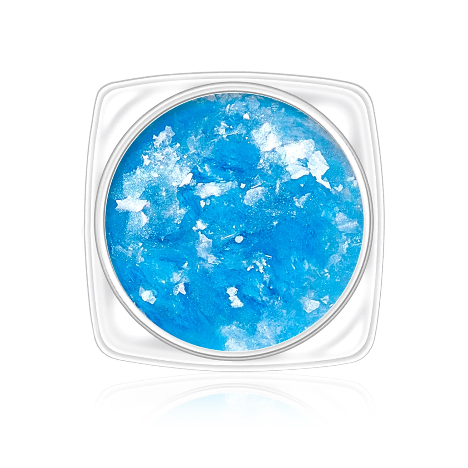 2025 Nuovi gioielli polarizzati ultrasottili con paillettes in argento dorato per manicure con pezzi schiacciati lucidi