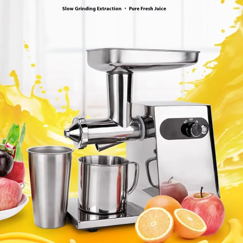 Commercial Cold Press Squeezer Extractor Machine for Pure Juice Juicer Fruit Vegetable