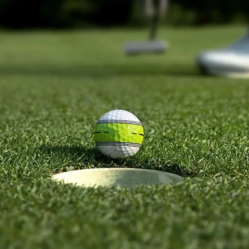 

Golf Balls For Men 12 Professional Balls Training Aid 360 Degree Orbital Putter Aiming System Portable Sports Accessories For